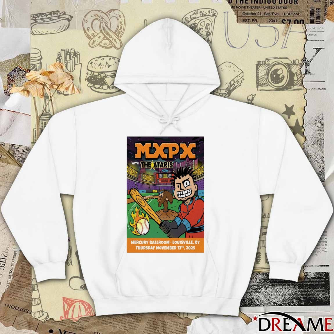 Poster MXPX November 13 2025 Mercury Ballroom Louisville KY t-shirt