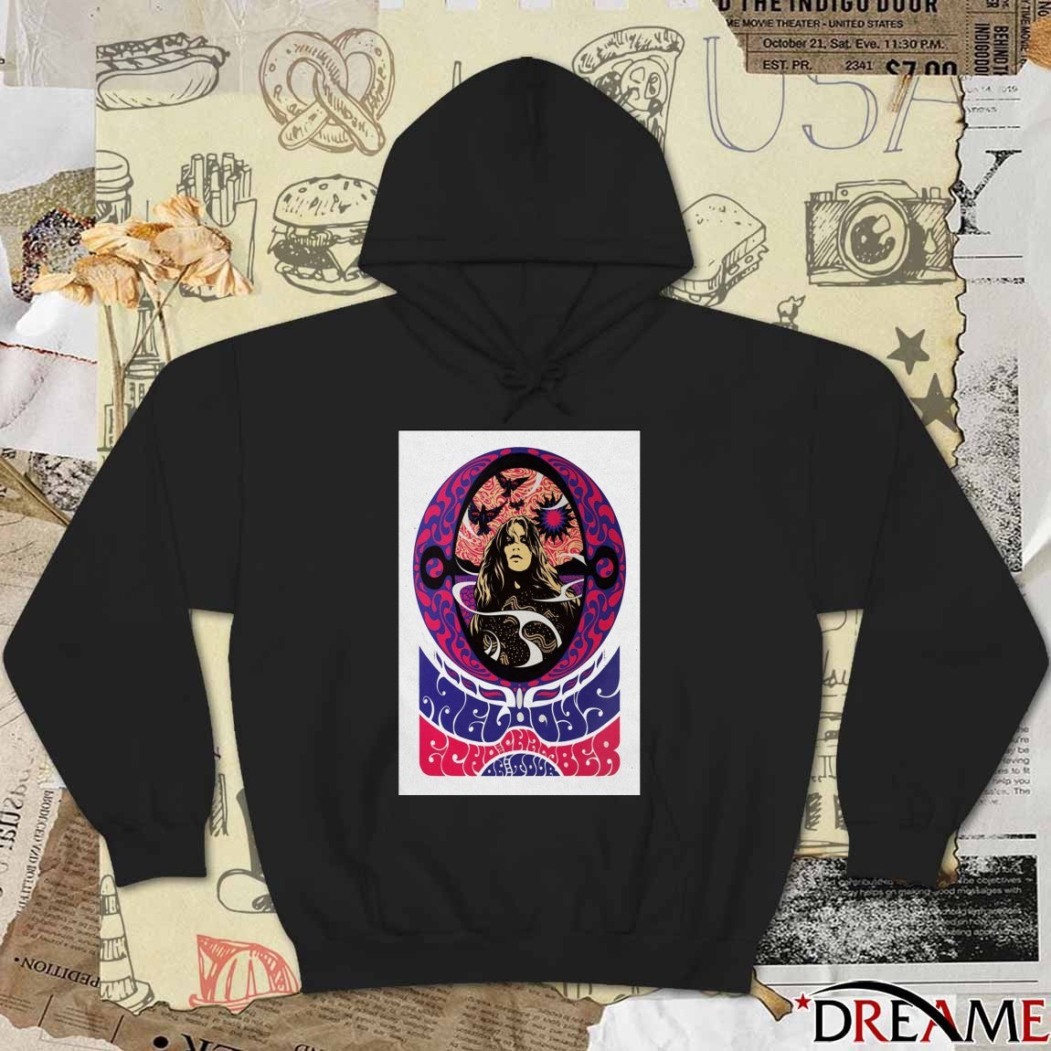 Poster Melody’s Echo Chamber Tour 2026 t-shirt