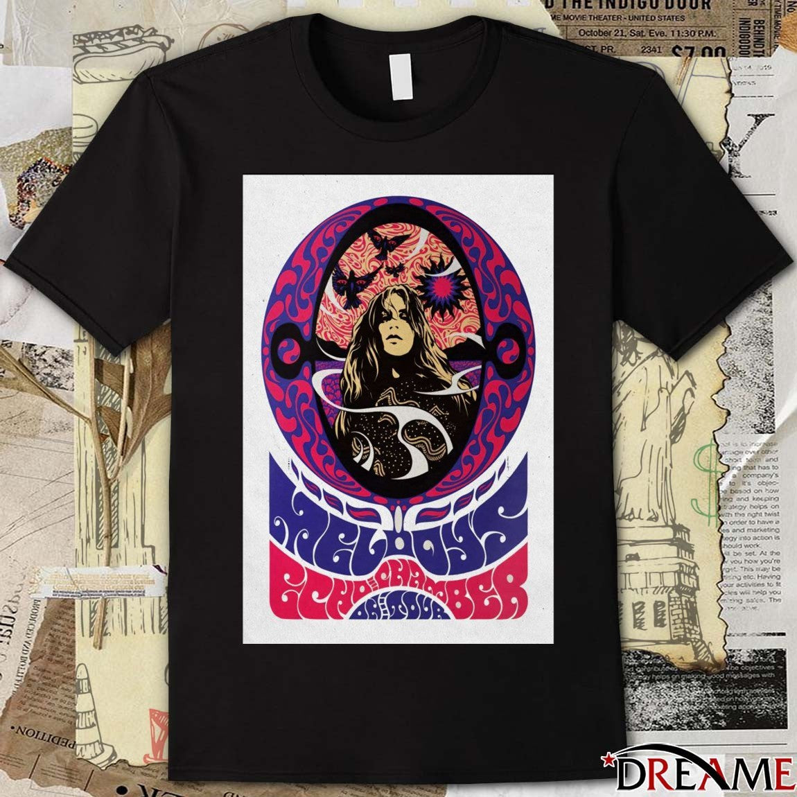 Poster Melody’s Echo Chamber Tour 2026 t-shirt