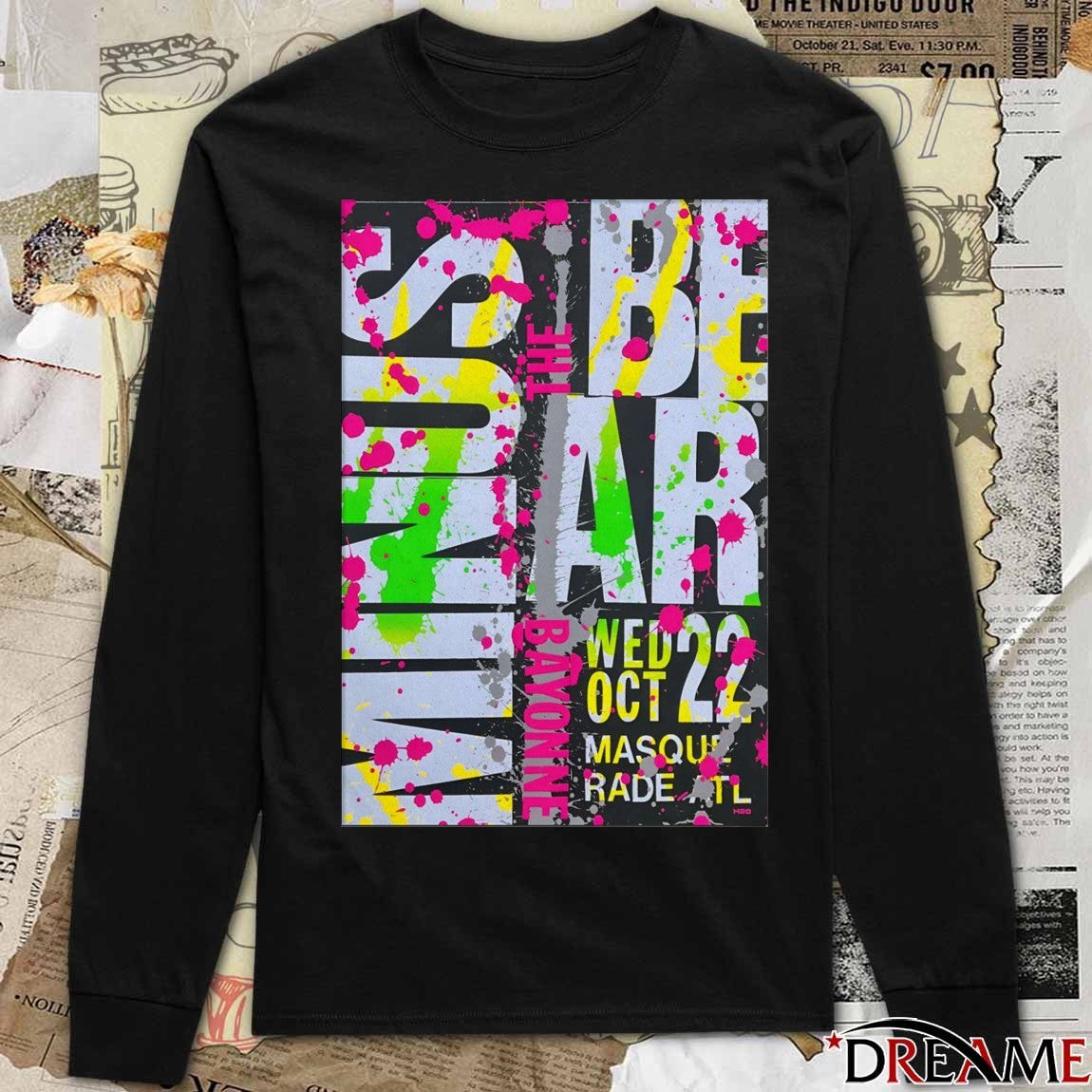 Poster Minus The Bear The Masquerade In Atlanta GA October 22 2025 t-shirt