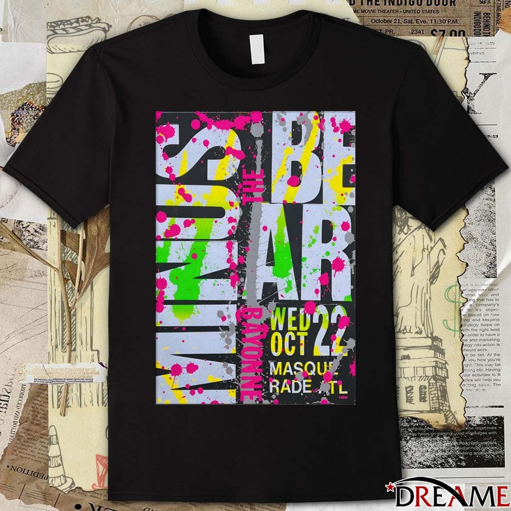 Poster Minus The Bear The Masquerade In Atlanta GA October 22 2025 t-shirt