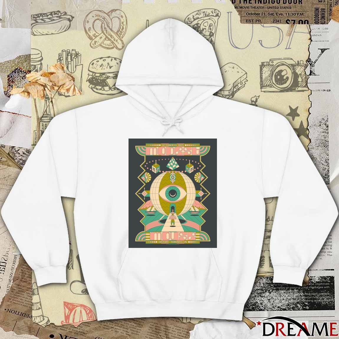 Poster Modest Mouse History Toronto ON October 13 2025 t-shirt