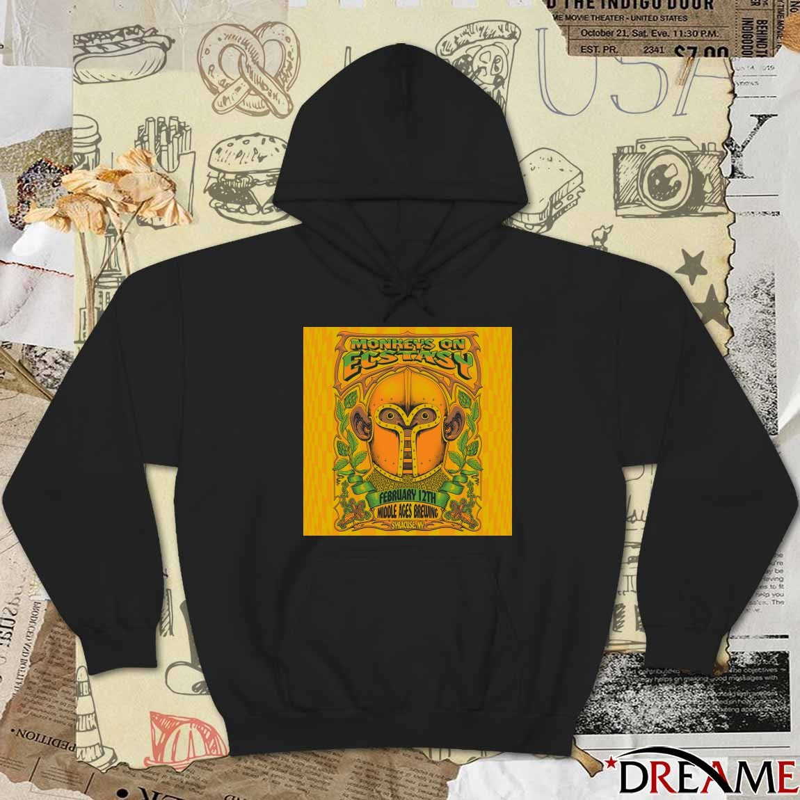 Poster Moe. In Syracuse NY On February 12 2026 Middle Ages Brewing t-shirt