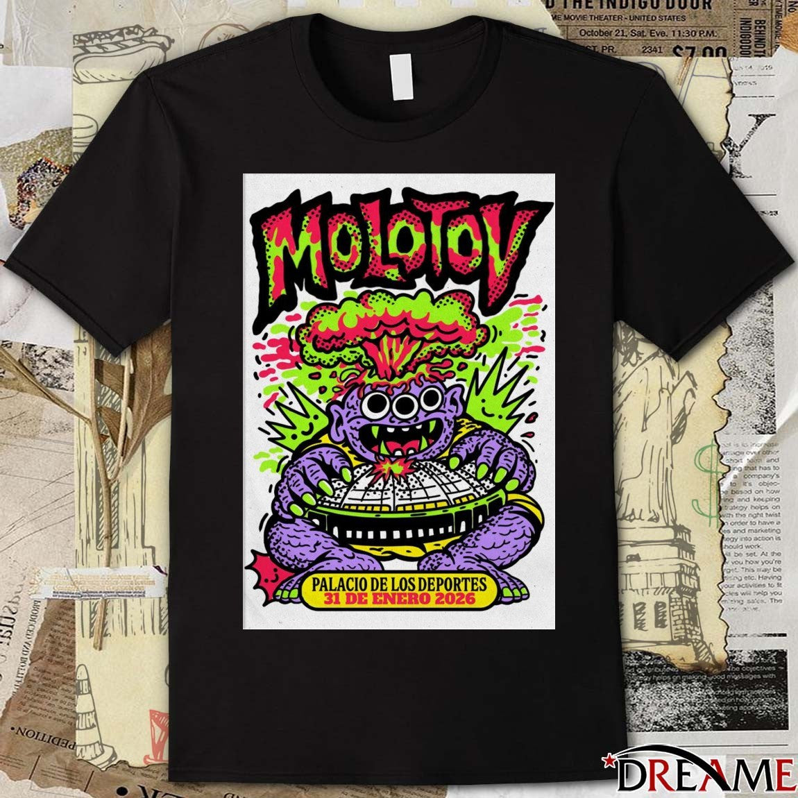 Poster Molotov Mexico Event On January 31 2026 t-shirt