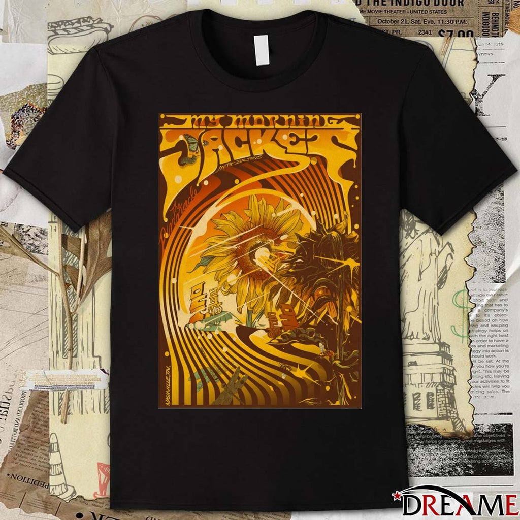 Poster My Morning Jacket Nashville TN October 29 2025 t-shirt