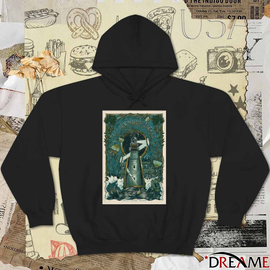 Poster My Morning Jacket October 14 2025 State Theatre Portland Maine Show t-shirt