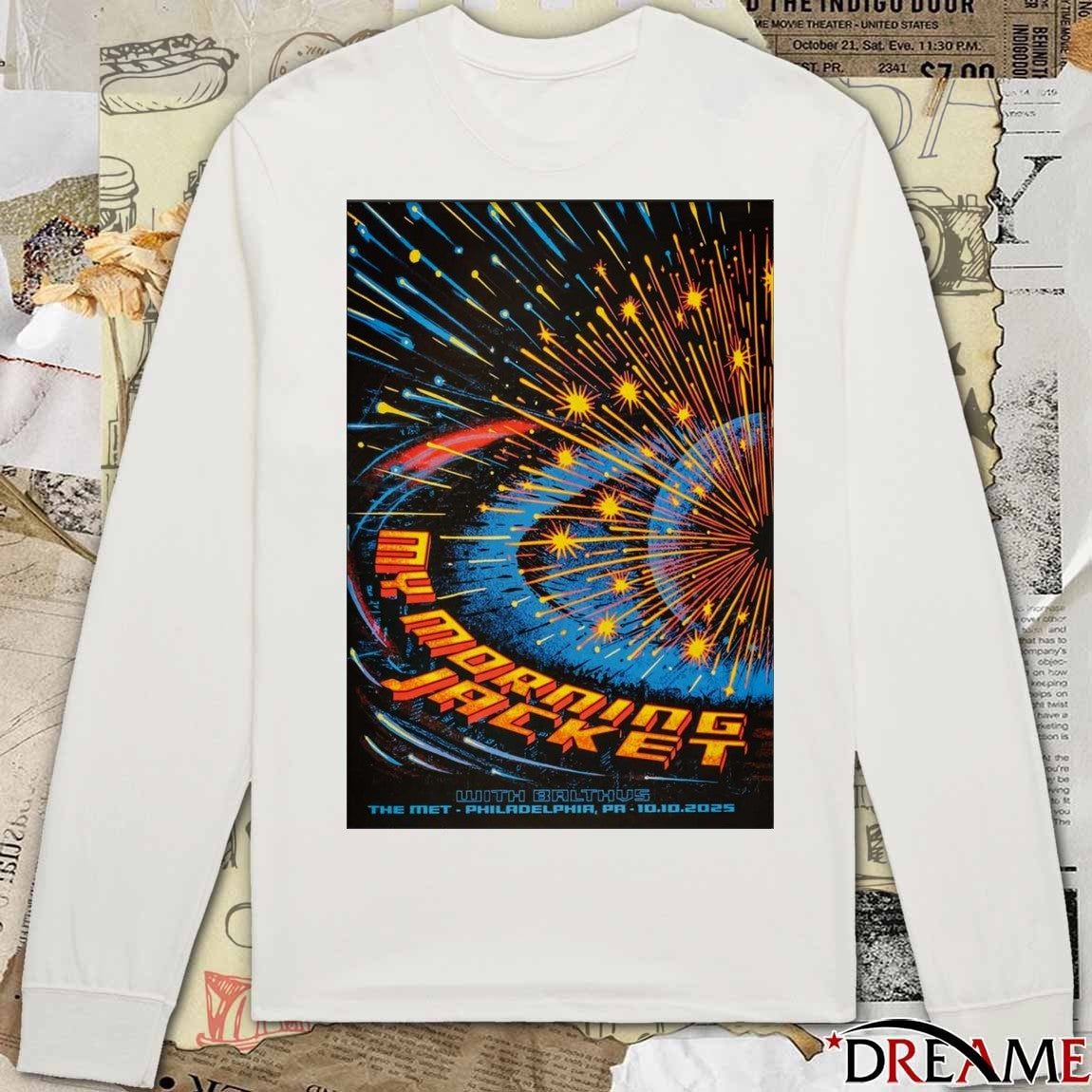 Poster My Morning Jacket The Met October 10 2025 Philadelphia PA t-shirt