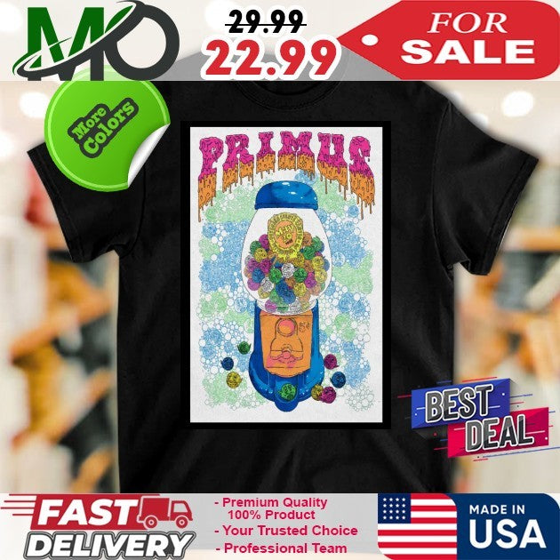 Poster New Tour 2025 The Petersen Events Center in Pittsburgh, PA PRIMUS Shirt