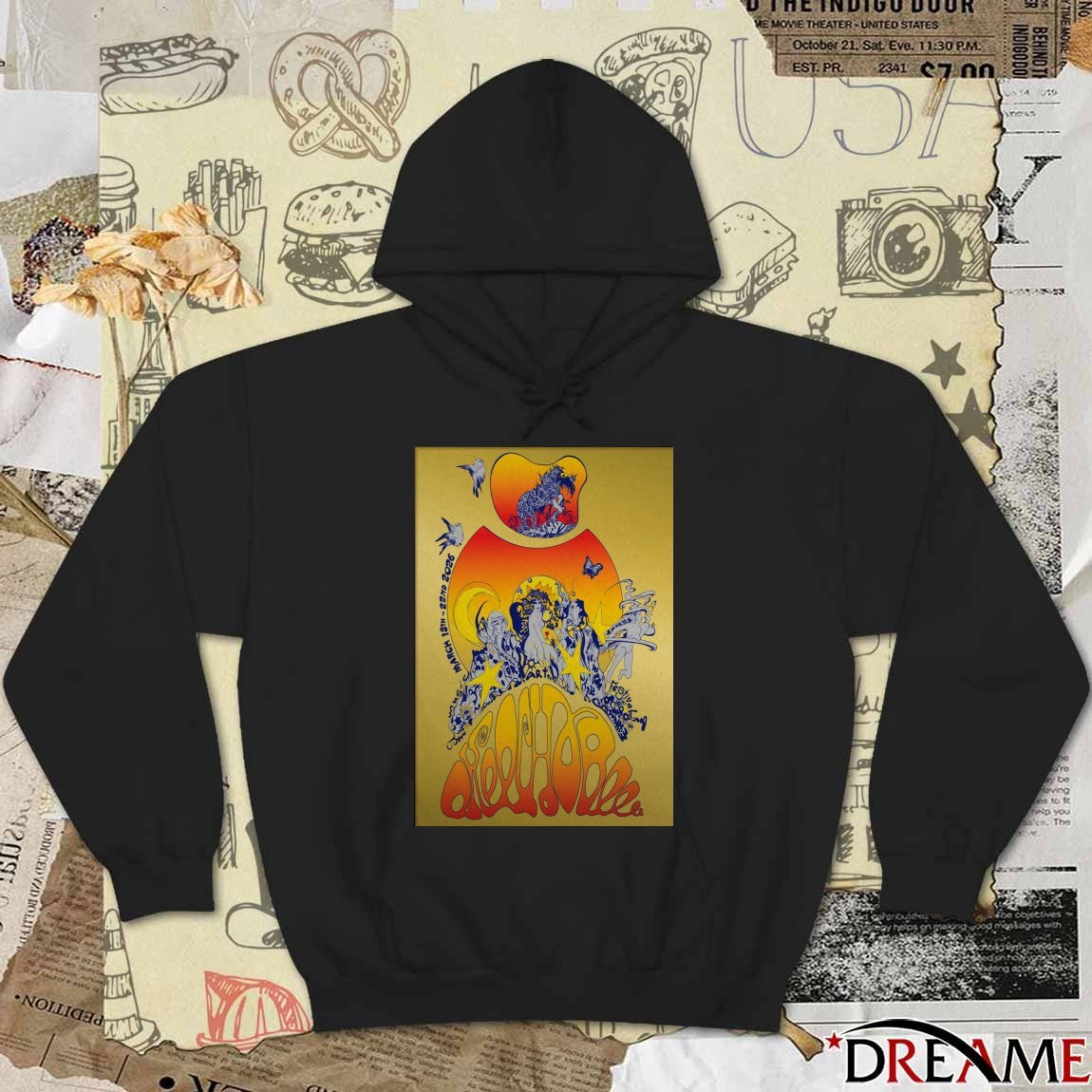 Poster Okeechobee Music And Arts Festival March 19-22 2026 Sunshine Grove In Okeechobee FL t-shirt