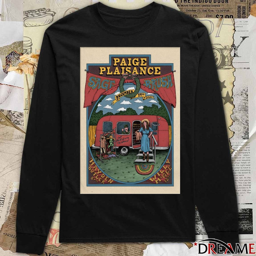 Poster Paige Plaisance In Austin TX On December 19 2025 t-shirt