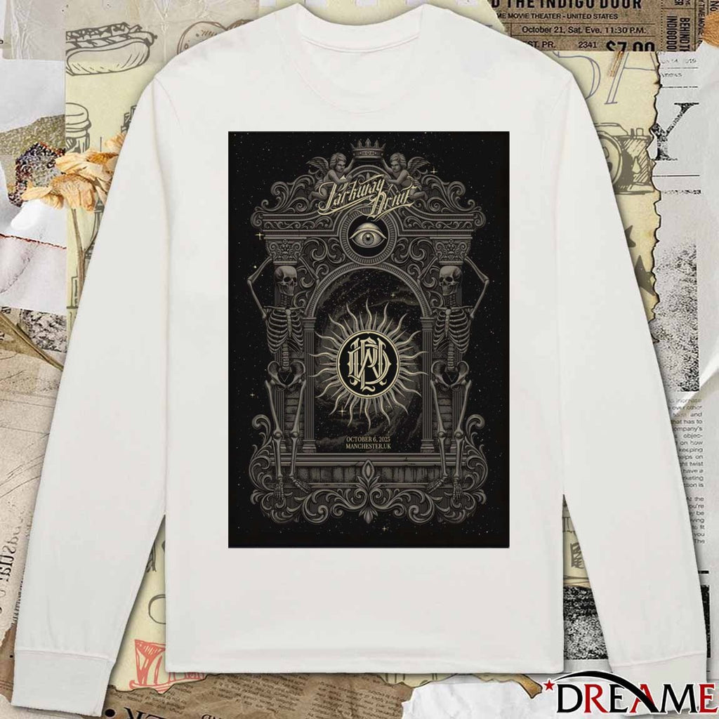 Poster Parkway Drive October 6 2025 AO Arena in Manchester UK t-shirt