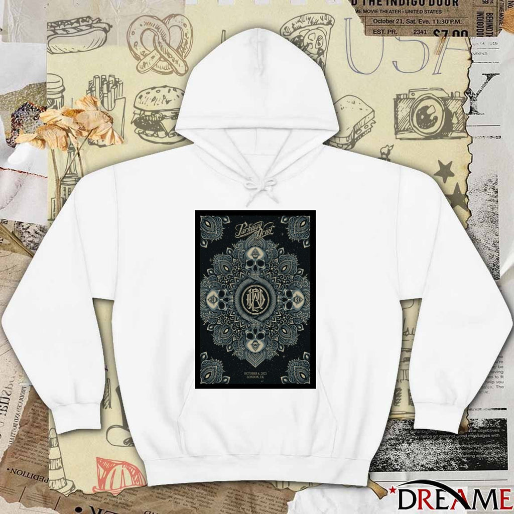 Poster Parkway Drive Tour London UK October 04 2025 t-shirt