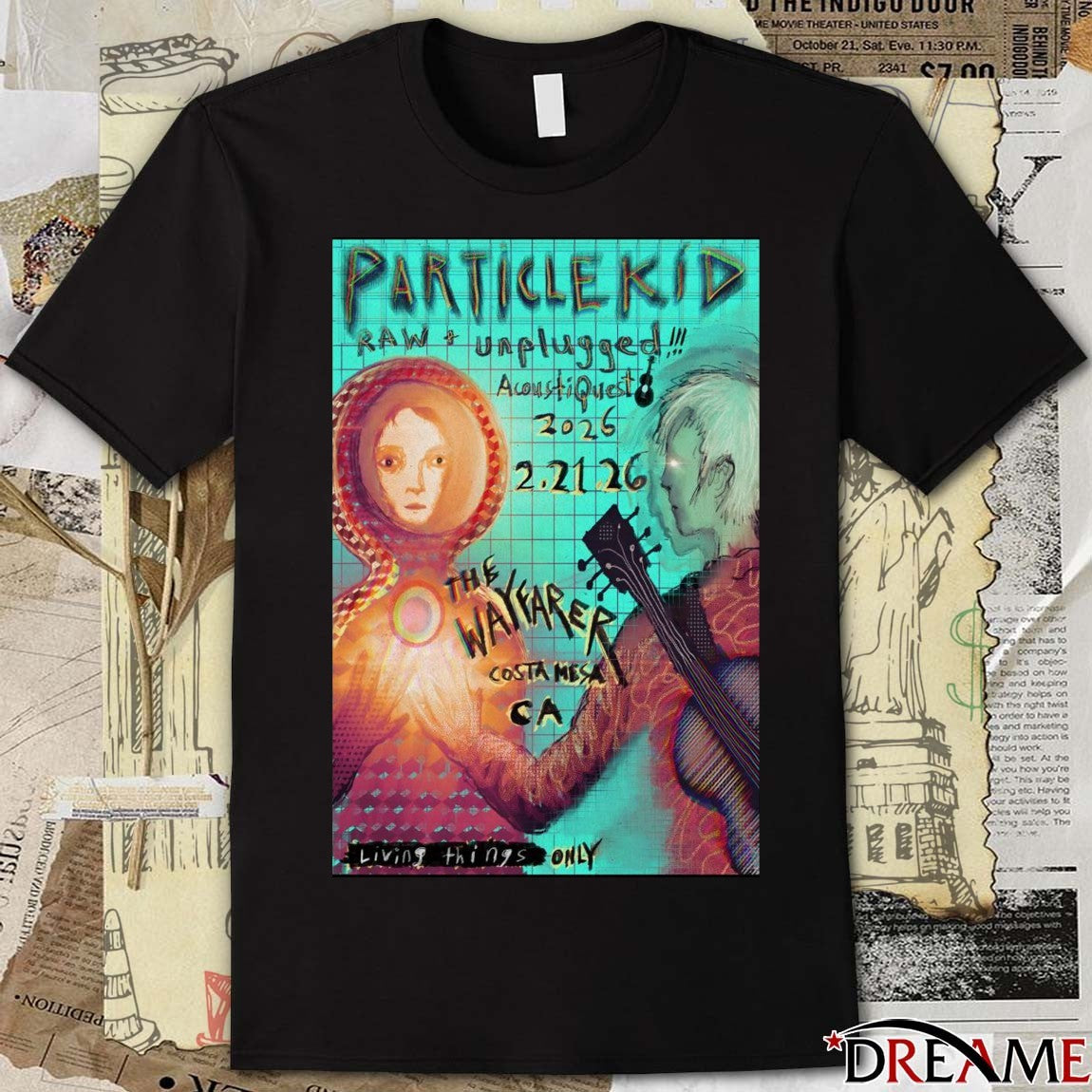 Poster Particle Kid February 21 2026 The Wayfarer In Costa Mesa CA t-shirt