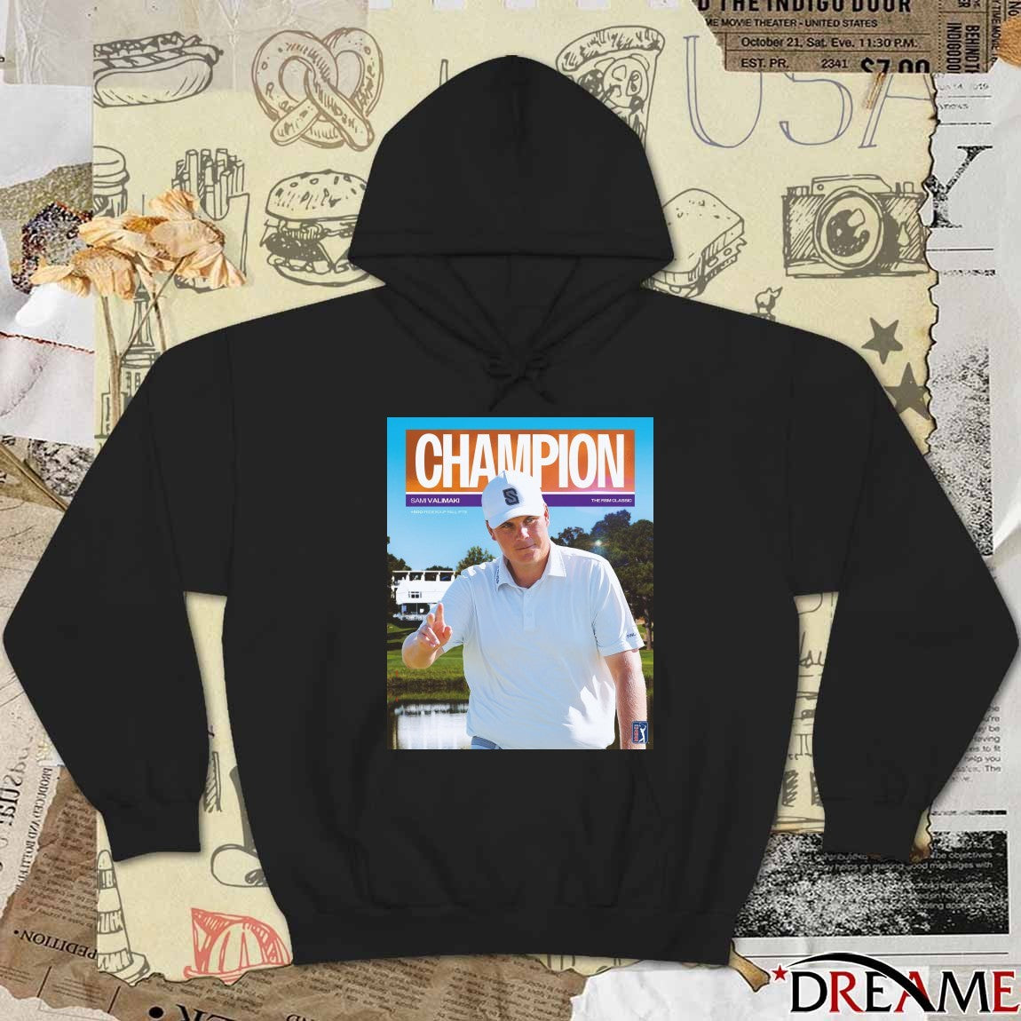 Poster Sami Valimaki The RSM Classic 500 FedExCup Fall PGA Tour 2025 t-shirt