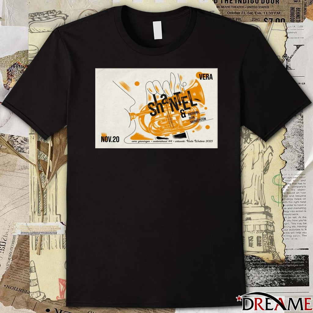 Poster Shantel Vera in Groningen Netherlands November 20 2025 t-shirt