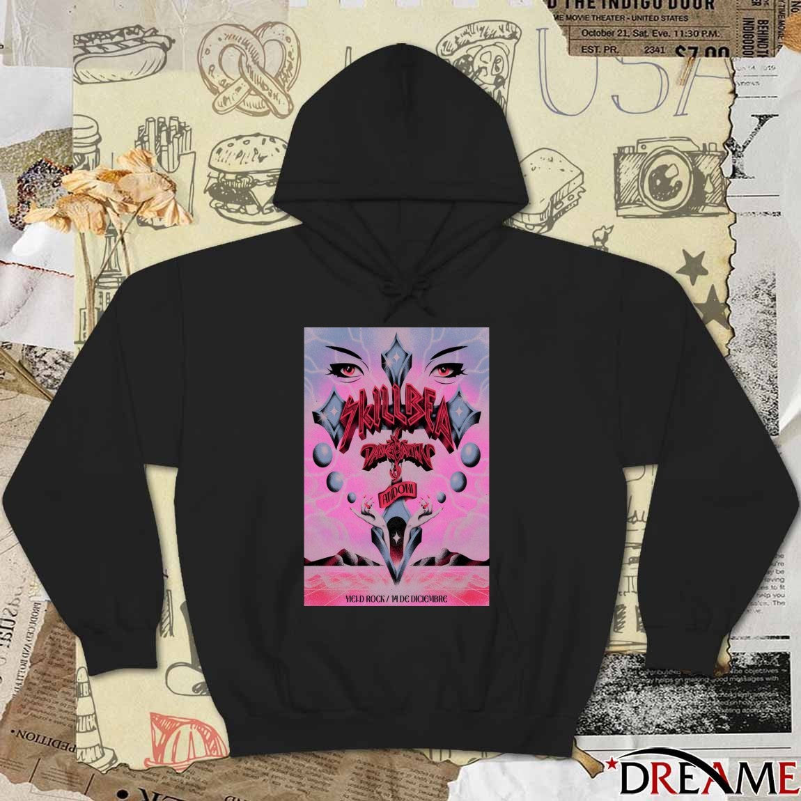 Poster Skillbea At Yield Rock In Lima Peru December 14 2025 t-shirt
