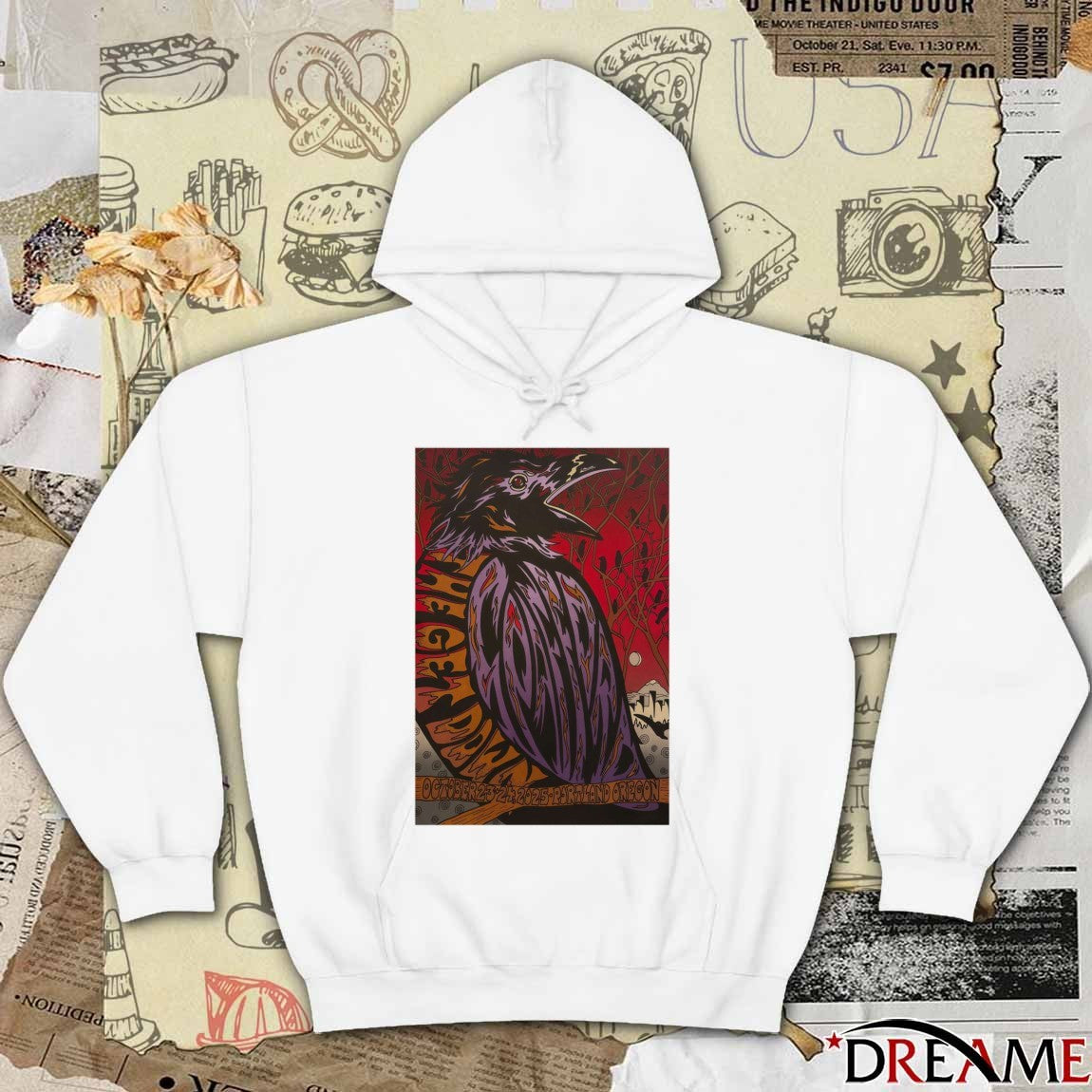 Poster Spafford October 23-24 2025 The Get Down Music Venue in Portland OR t-shirt