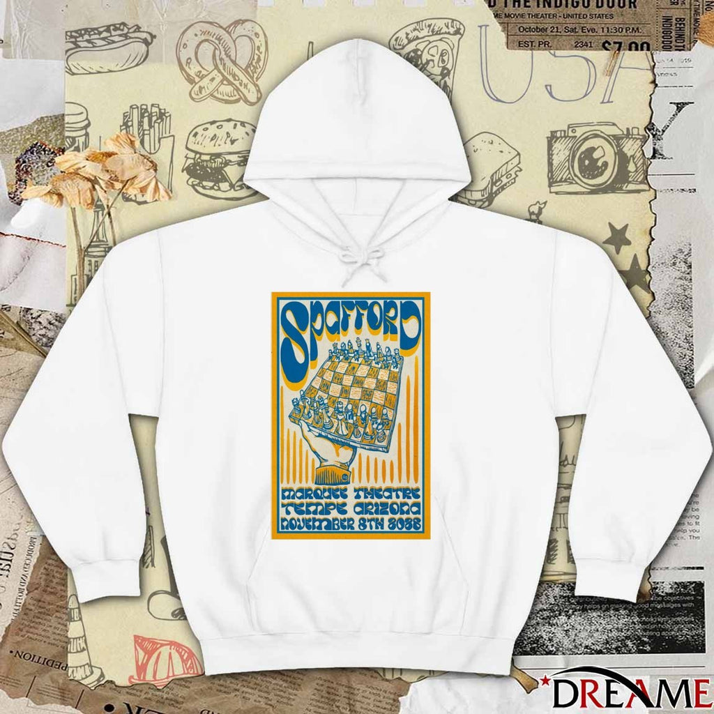 Poster Spafford Tempe Marquee Theatre On November 8 2025 Tour t-shirt