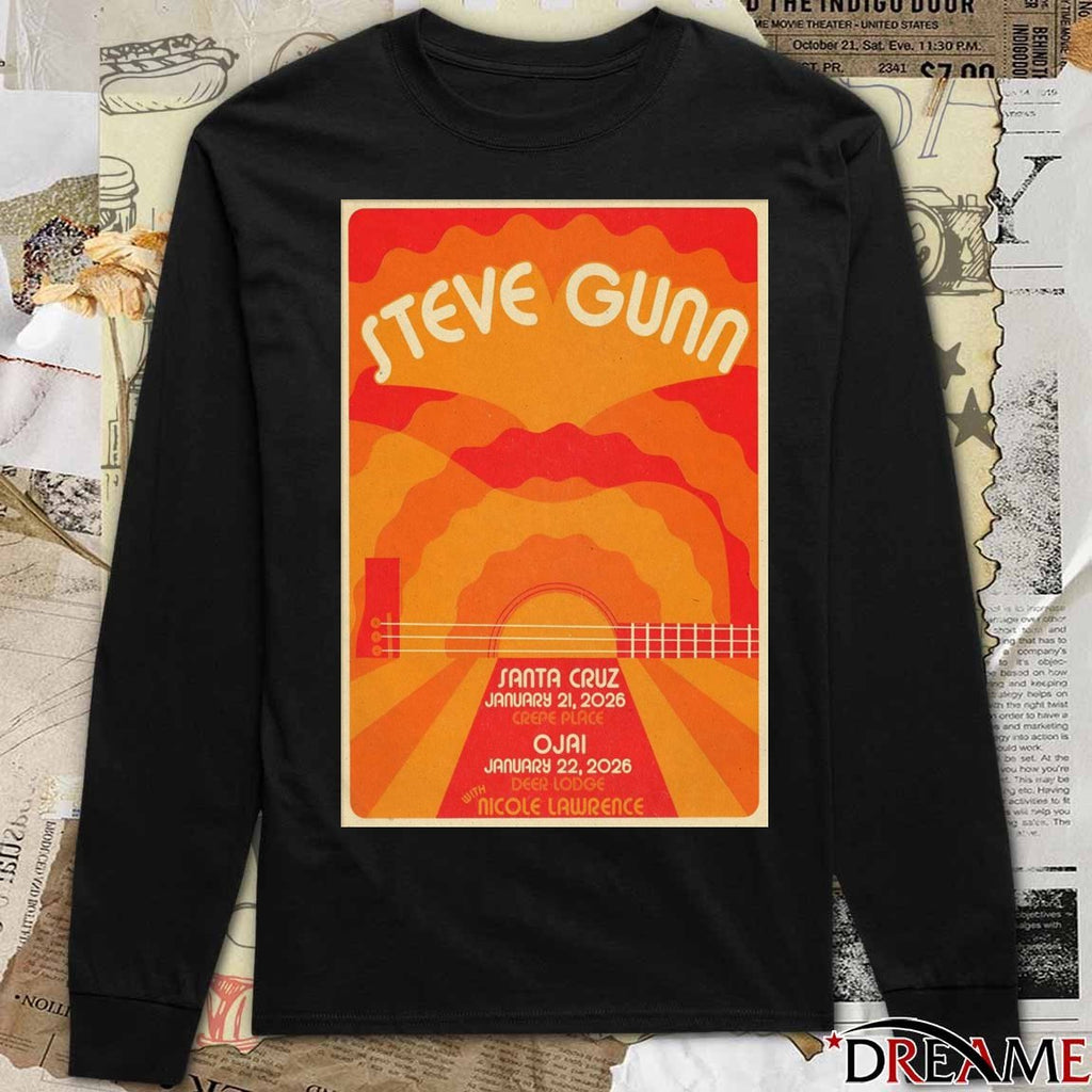 Poster Steve Gunn Ojai Deer Lodge In Ojai CA January 22 2026 t-shirt