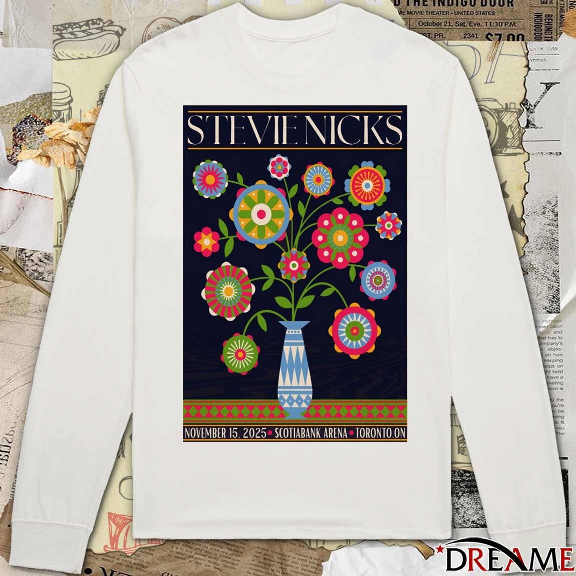 Poster Stevie Nicks November 15 2025 Scotiabank Arena In Toronto ON t-shirt