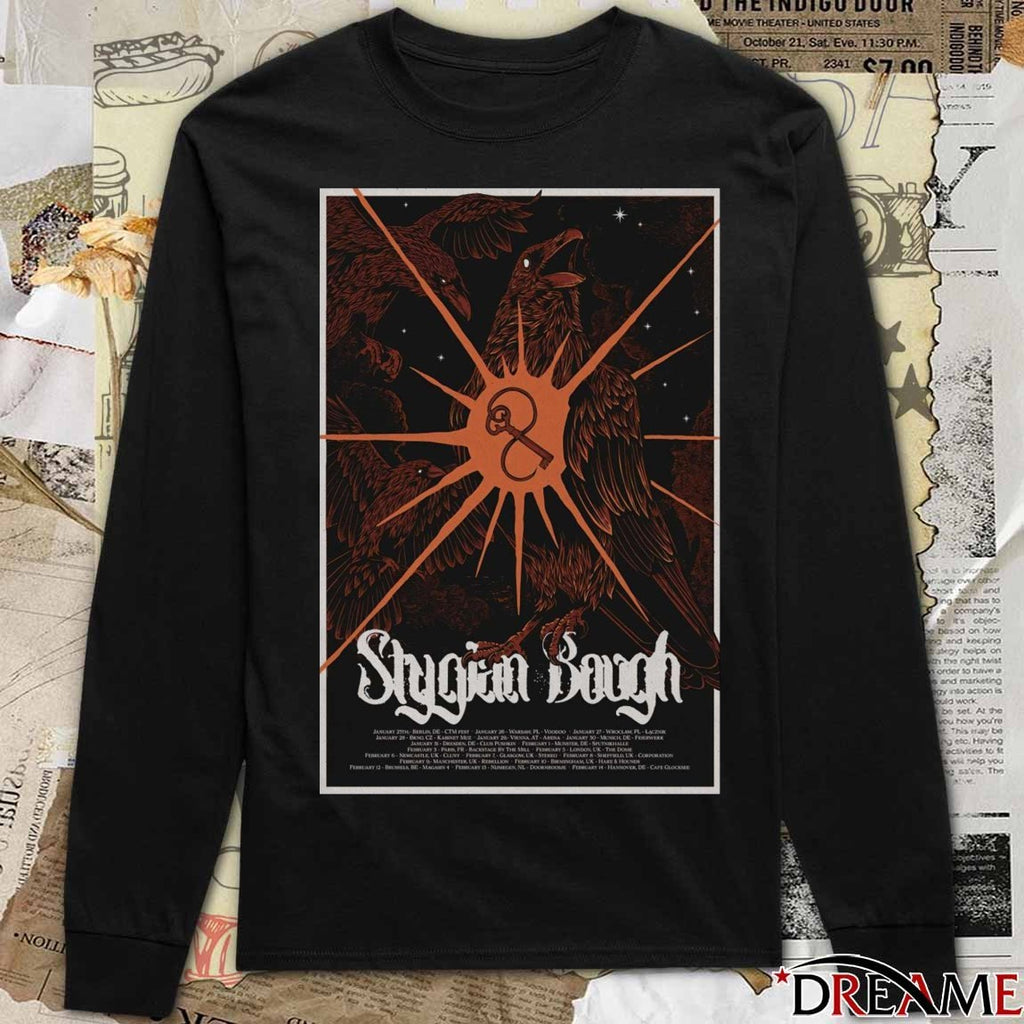 Poster Stygian Bough European Tour 2026 t-shirt