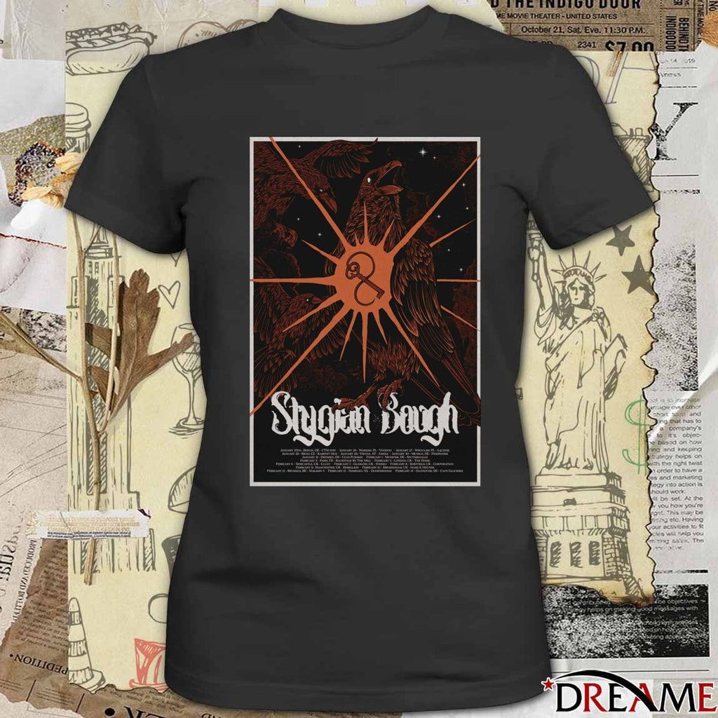 Poster Stygian Bough European Tour 2026 t-shirt
