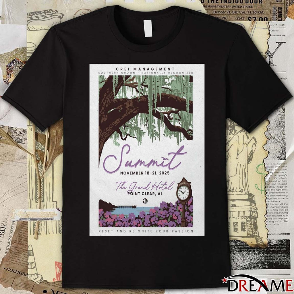 Poster Summit November 18-21 2025 The Grand Hotel In Point Clear AL t-shirt