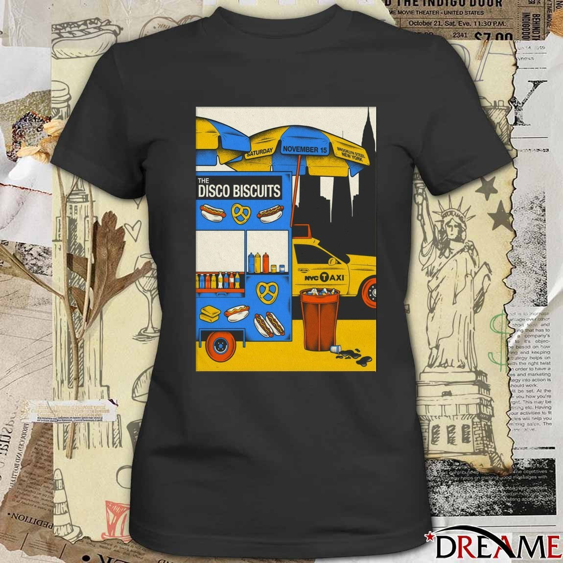 Poster The Disco Biscuits Brooklyn NY Saturday November 15 2025 t-shirt