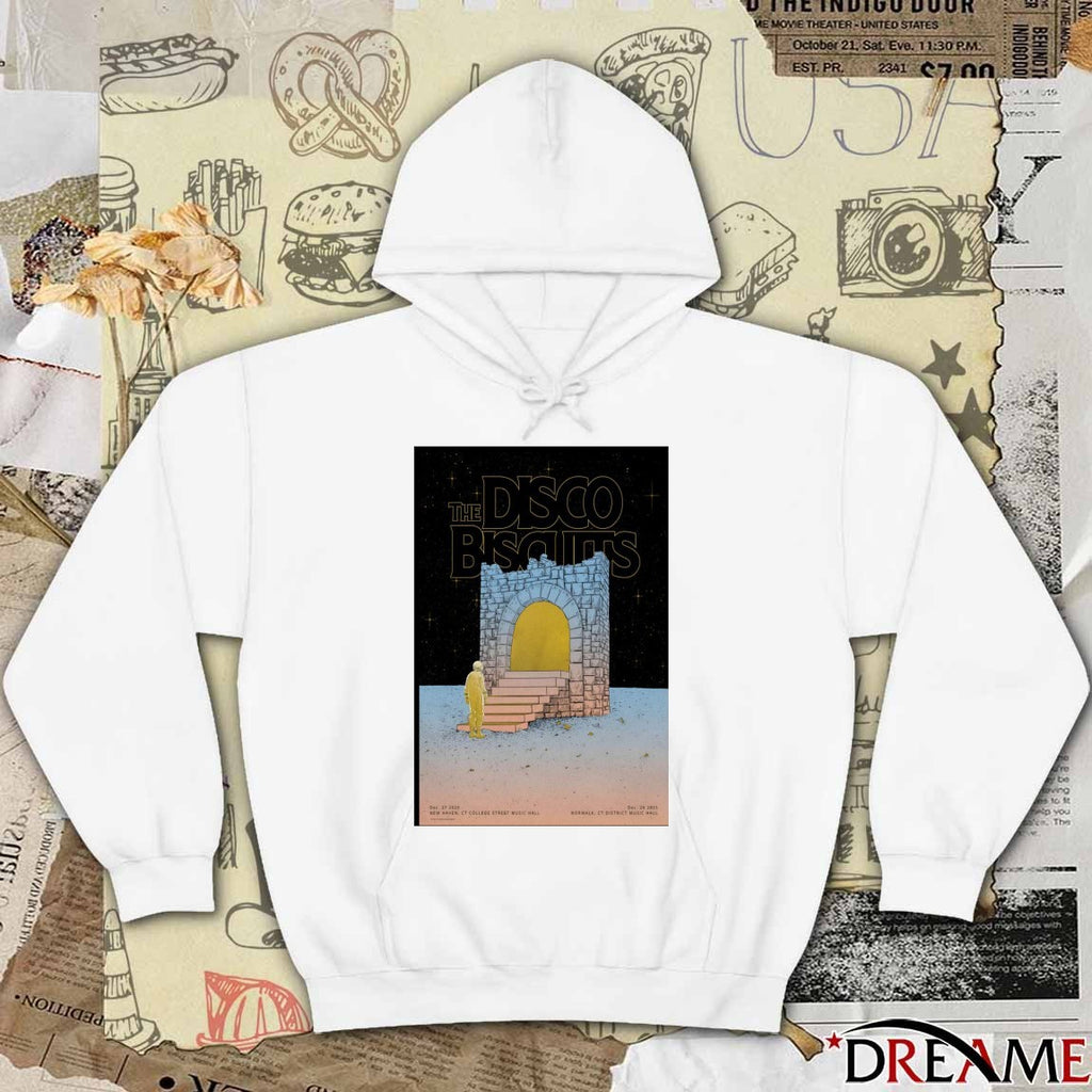 Poster The Disco Biscuits December 27 2025 College Street Music Hall in New Haven CT t-shirt