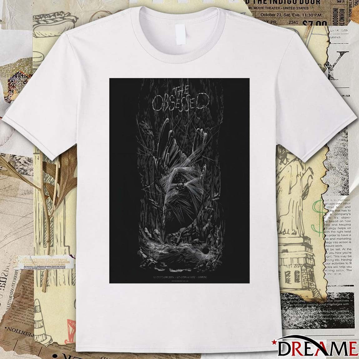 Poster The Obsessed October 12 2025 Leipzig Germany t-shirt