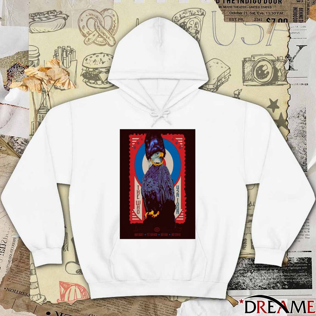 Poster The Who 60th Anniversary USA Tour 2025 t-shirt