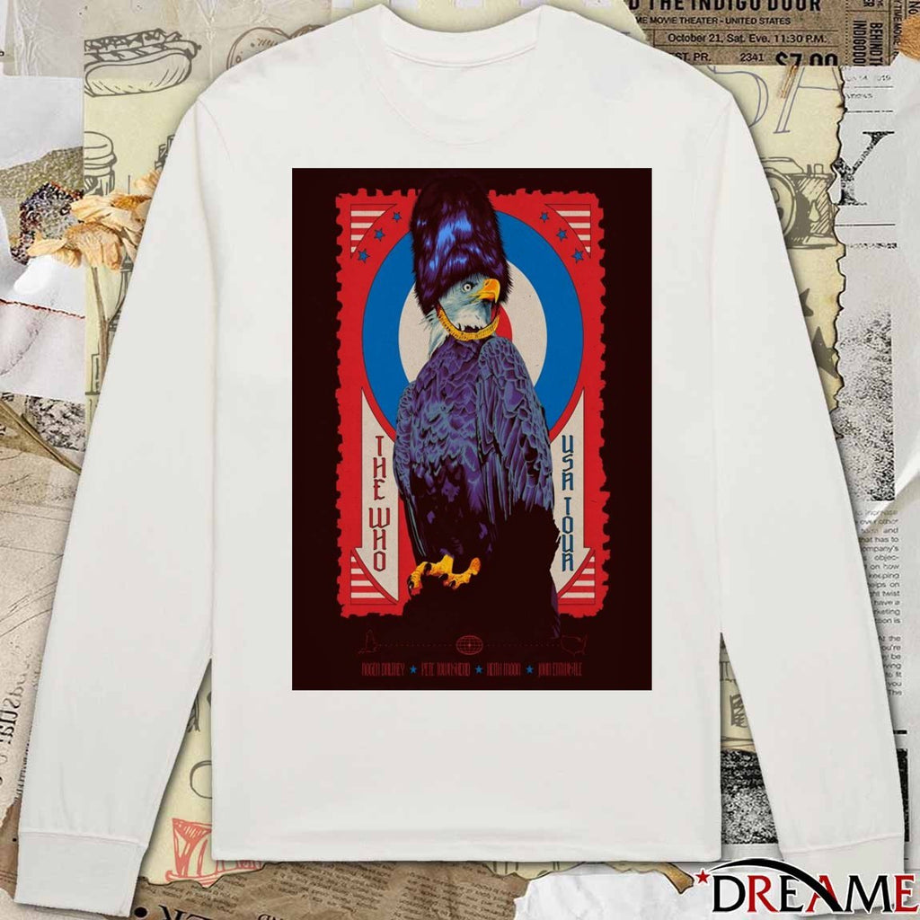Poster The Who 60th Anniversary USA Tour 2025 t-shirt