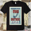 Poster The Wood Brothers March 6 2026 Charlotte NC Carolina Theatre t-shirt