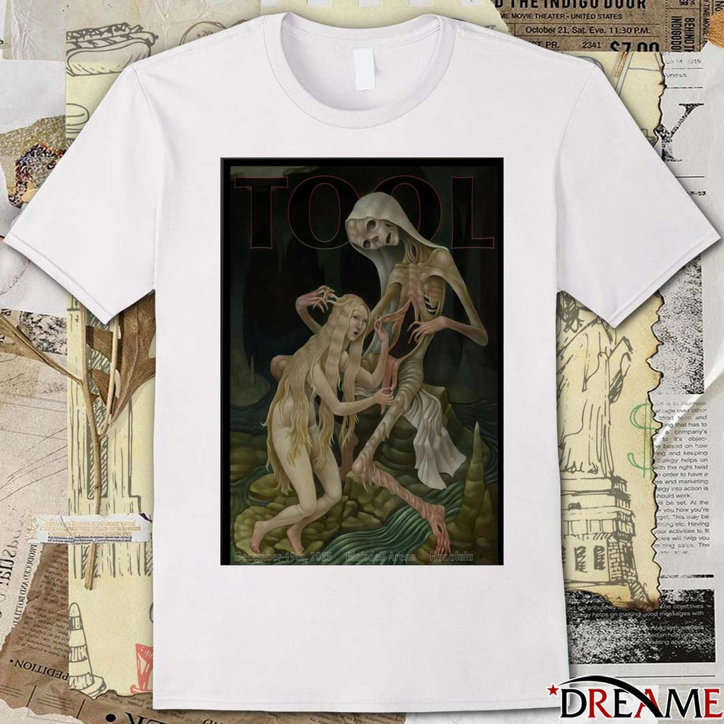Poster Tool December 19 2025 Blaisdell Arena Honolulu HI t-shirt