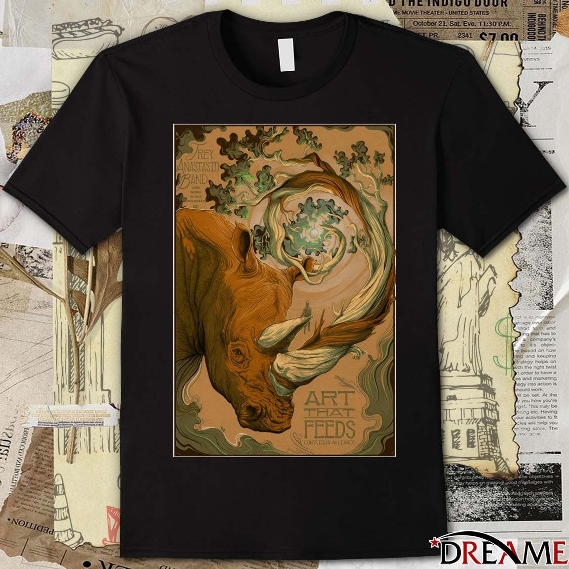 Poster Trey Anastasio Band At Mission Ballroom On November 14-15 2025 t-shirt