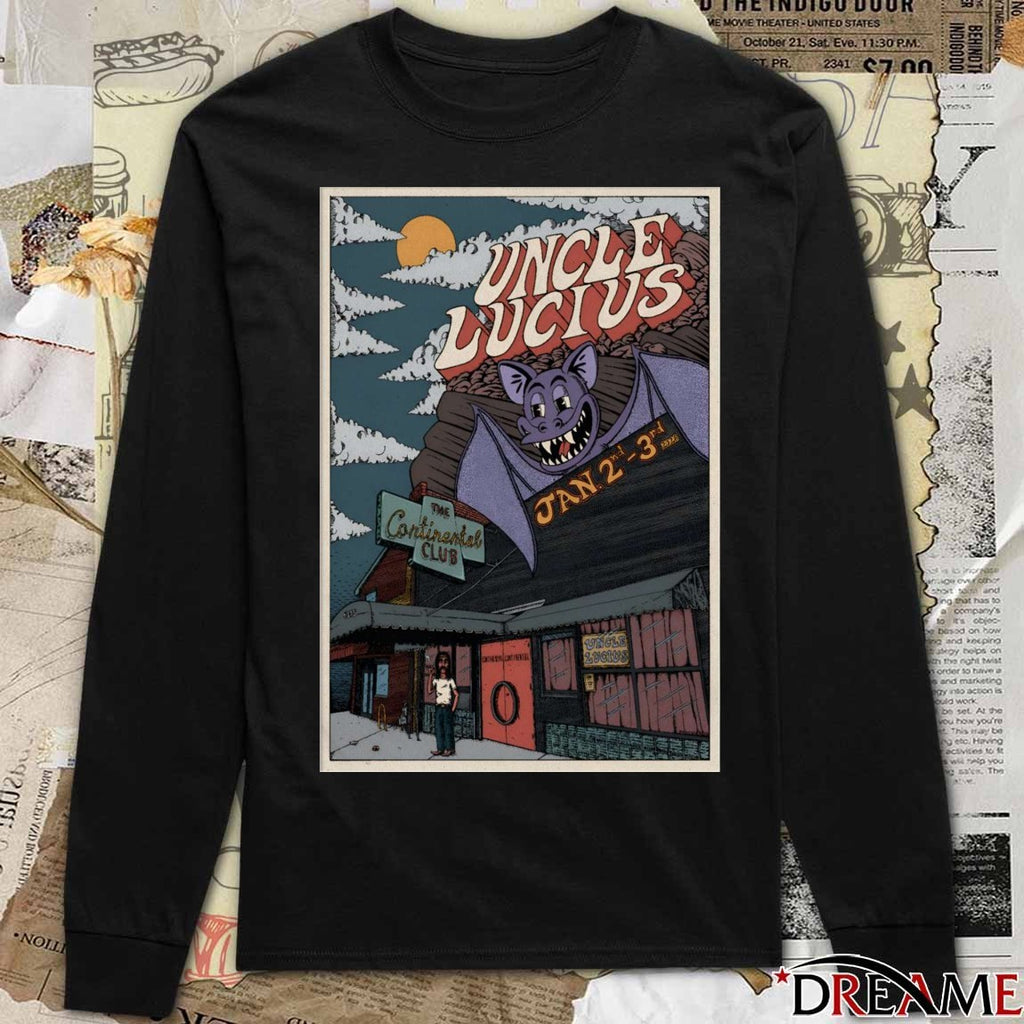Poster Uncle Lucius Event Austin TX On January 2-3 2026 t-shirt