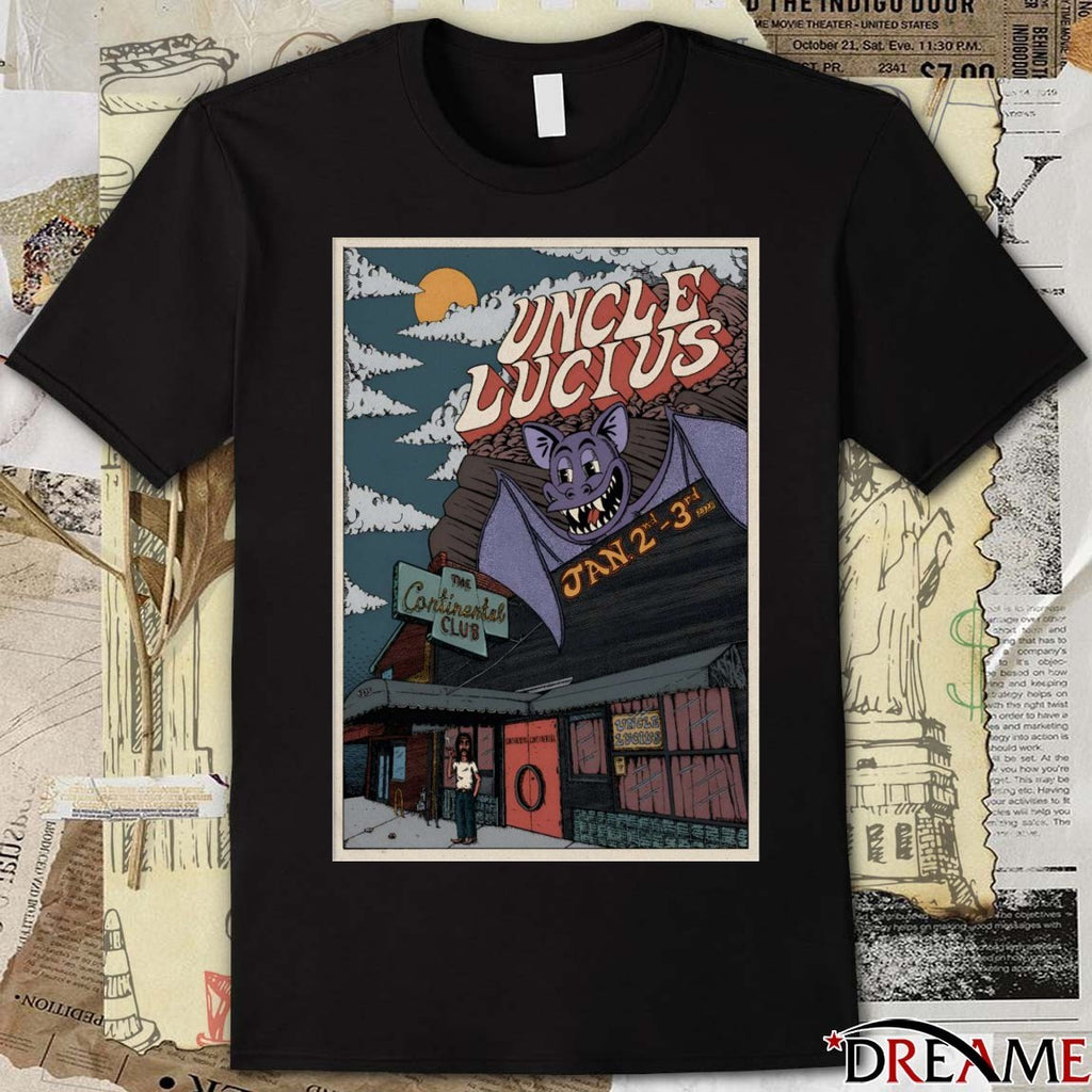 Poster Uncle Lucius Event Austin TX On January 2-3 2026 t-shirt