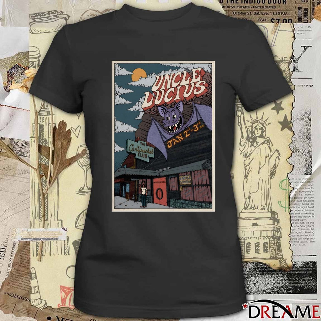 Poster Uncle Lucius Event Austin TX On January 2-3 2026 t-shirt