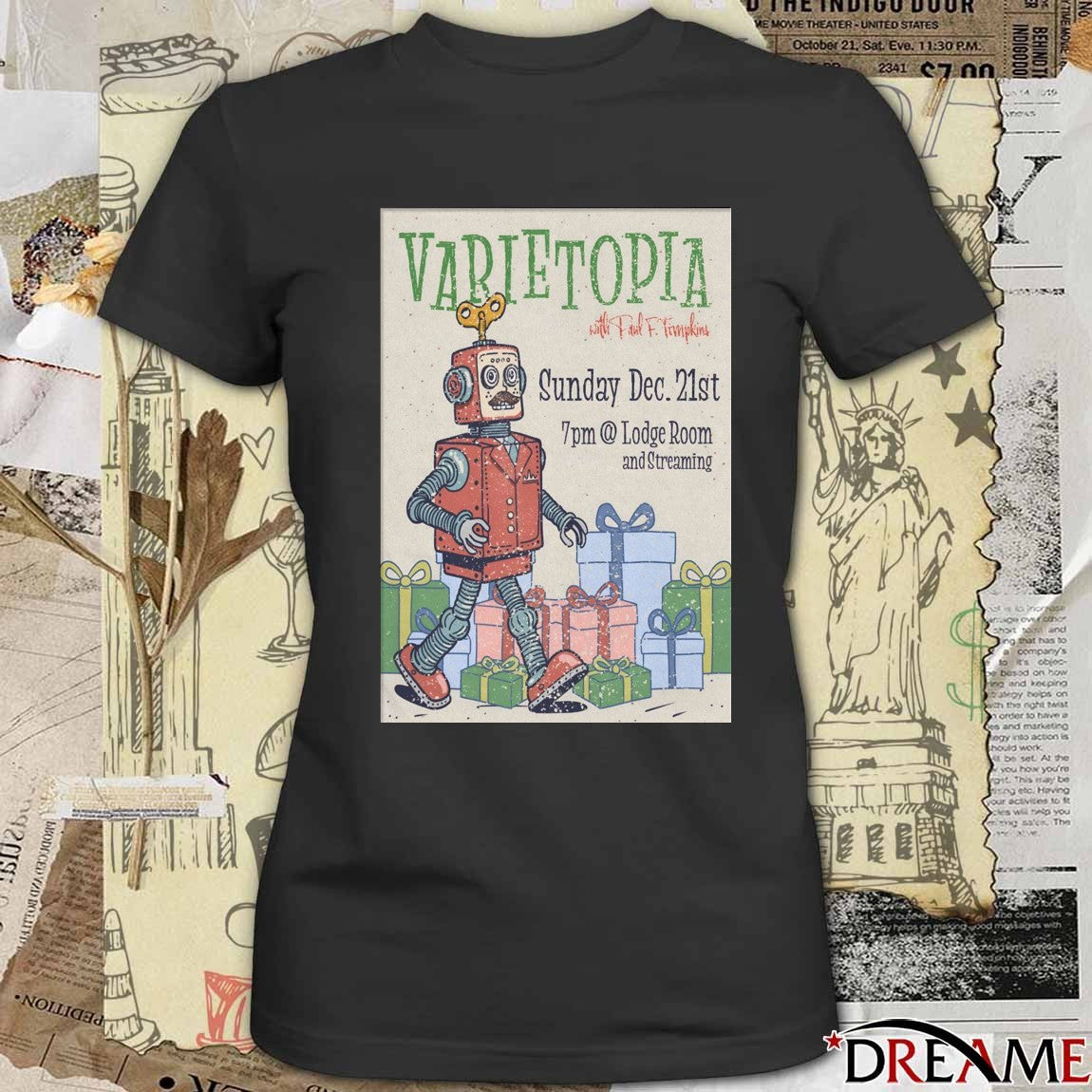 Poster Varietopia With Paul F. Tompkins At Lodge Room On December 21 2025 t-shirt