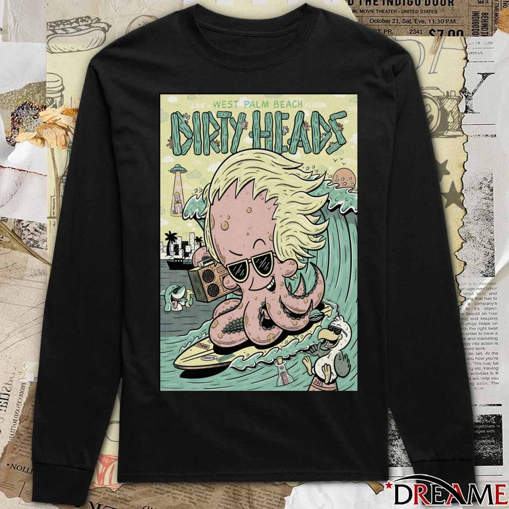 Poster West Palm Beach Dirty Heads The iTHINK Financial Amphitheatre Tour 2025 t-shirt
