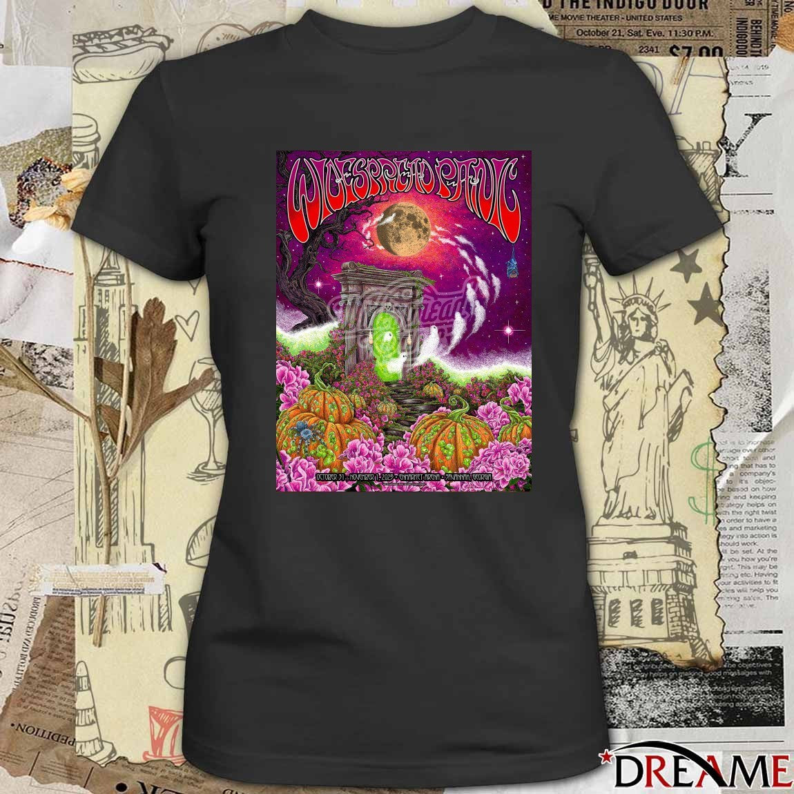 Poster Widespread Panic Tour Enmarket Arena Savannah GA October 31 – November 1 2025 t-shirt