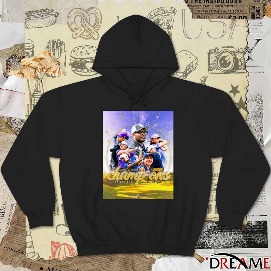 Prairie View A And M Women’s Golf are the 2026 SWAC Champions Poster t-shirt