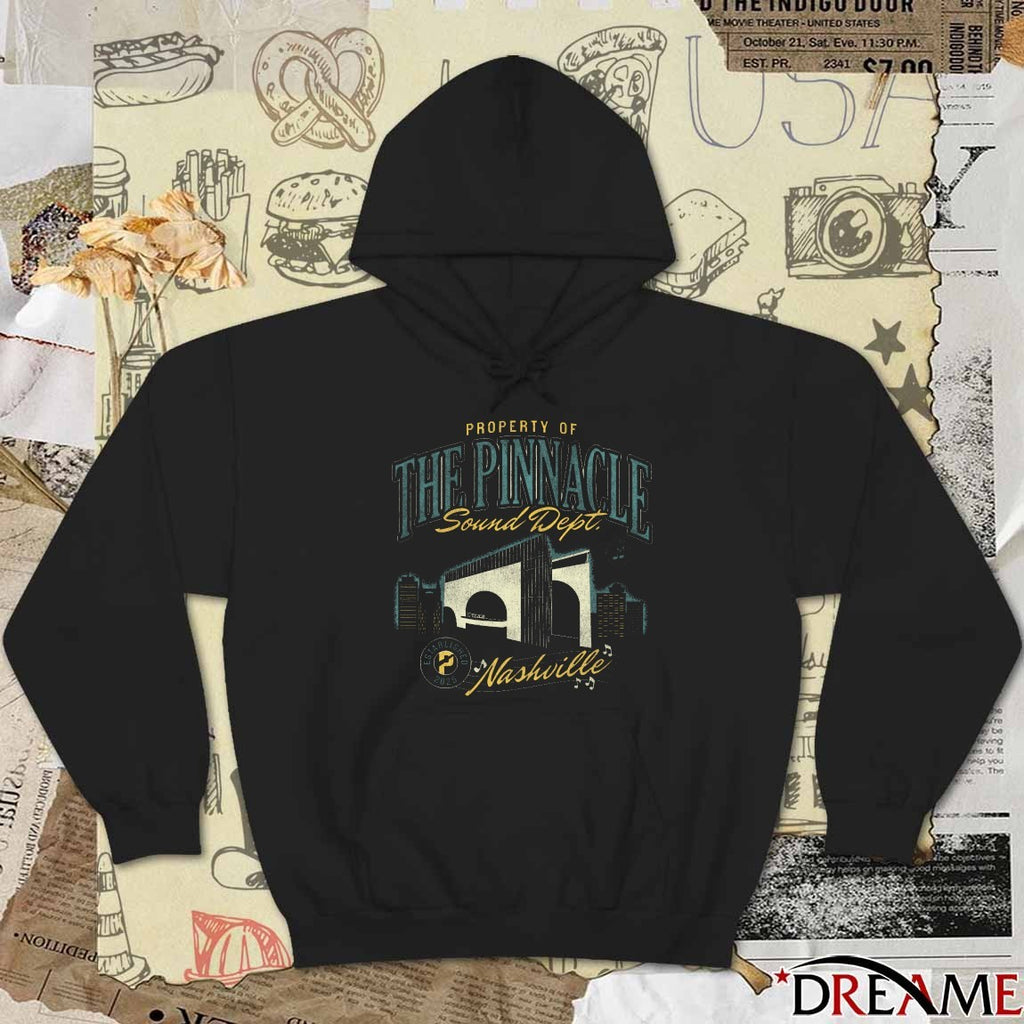 Property Of The Pinnacle Sound Dept Nashville Est 2025 t-shirt