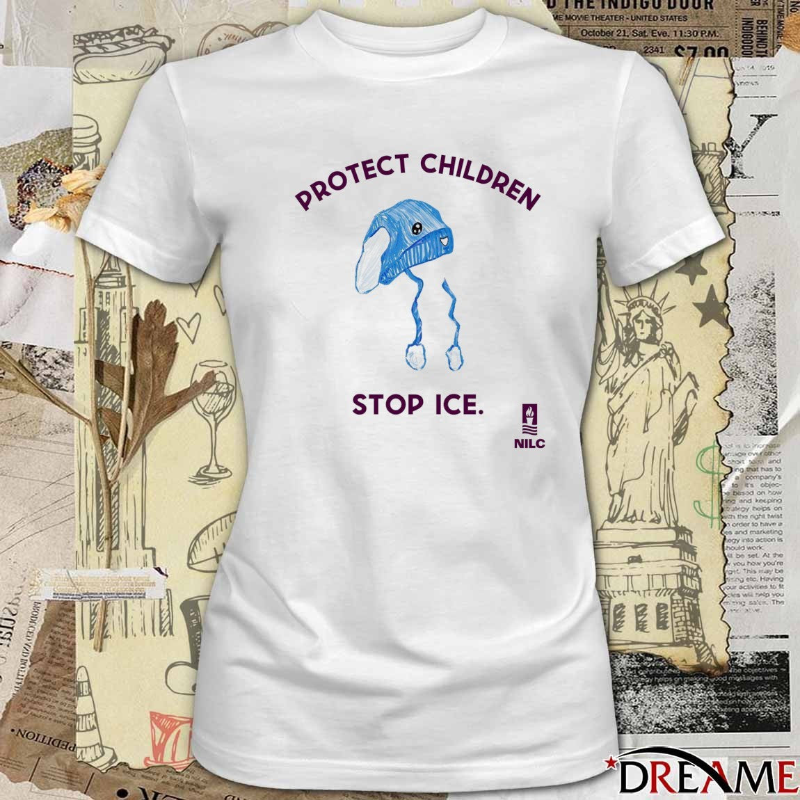 Protect Children Stop ICE History Will Remember t-shirt