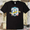 Quad City Storm Hockey Team 30 Years 1995 – 2025 Logo t-shirt