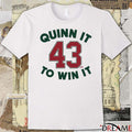 Quinn Hughes Quinn It To Win It 43 Minnesota Wild Hockey t-shirt