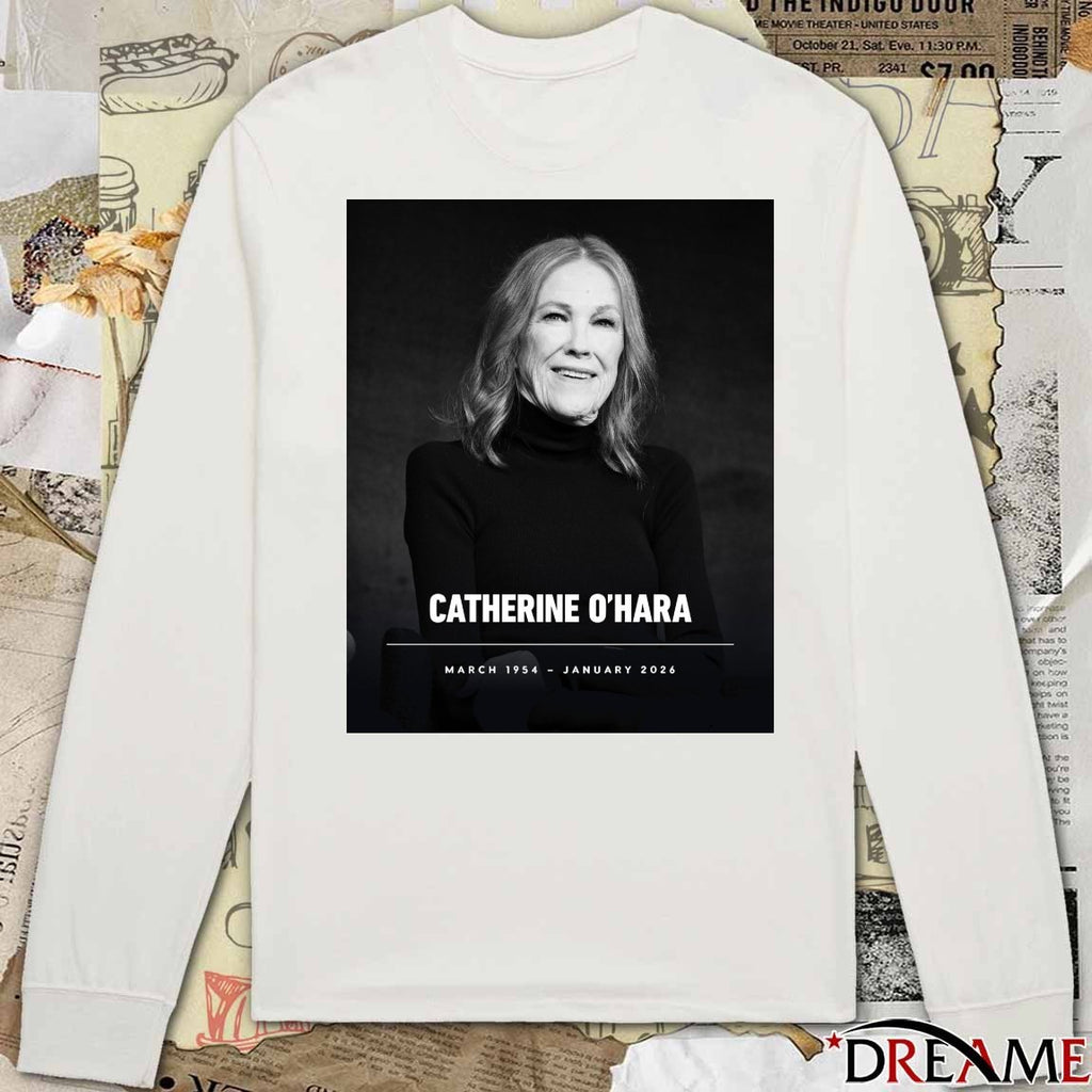 RIP Catherine O’Hara Has Died At 71 March 1954 – January 2026 Poster t-shirt