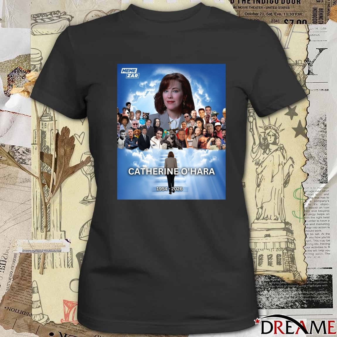RIP Catherine O’Hara Has Sadly Passed Away 1954 – 2026 Meme Zar Poster t-shirt