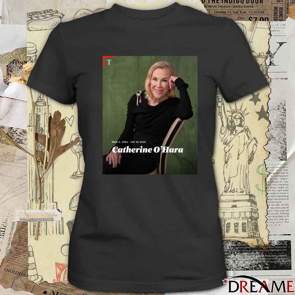 RIP Catherine O’Hara March 4 1954 – January 30 2026 Time Poster t-shirt