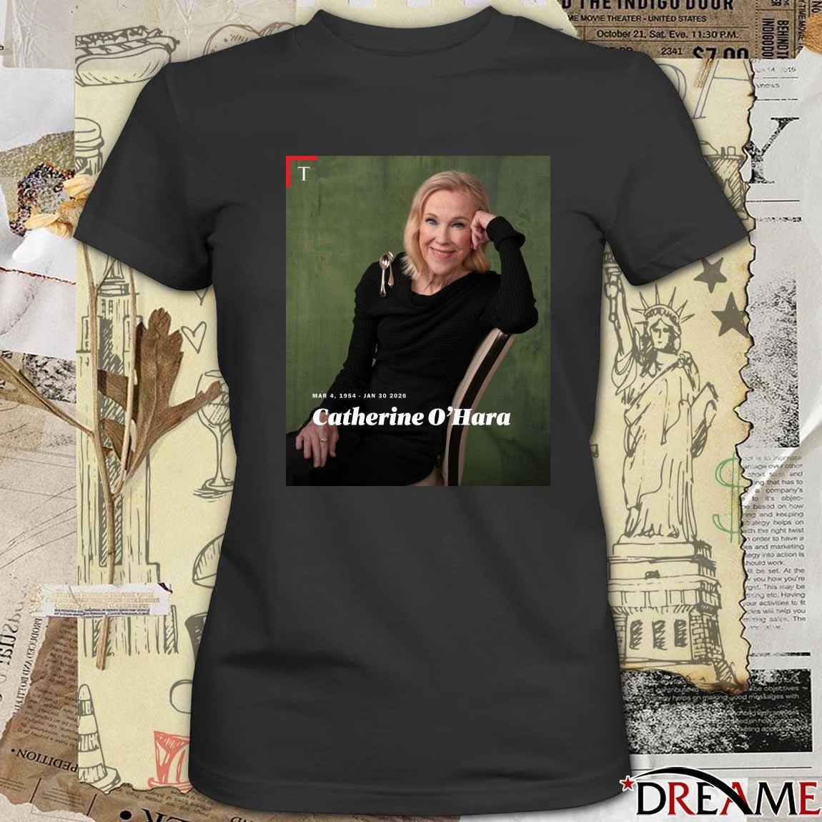 RIP Catherine O’Hara March 4 1954 – January 30 2026 Time Poster t-shirt